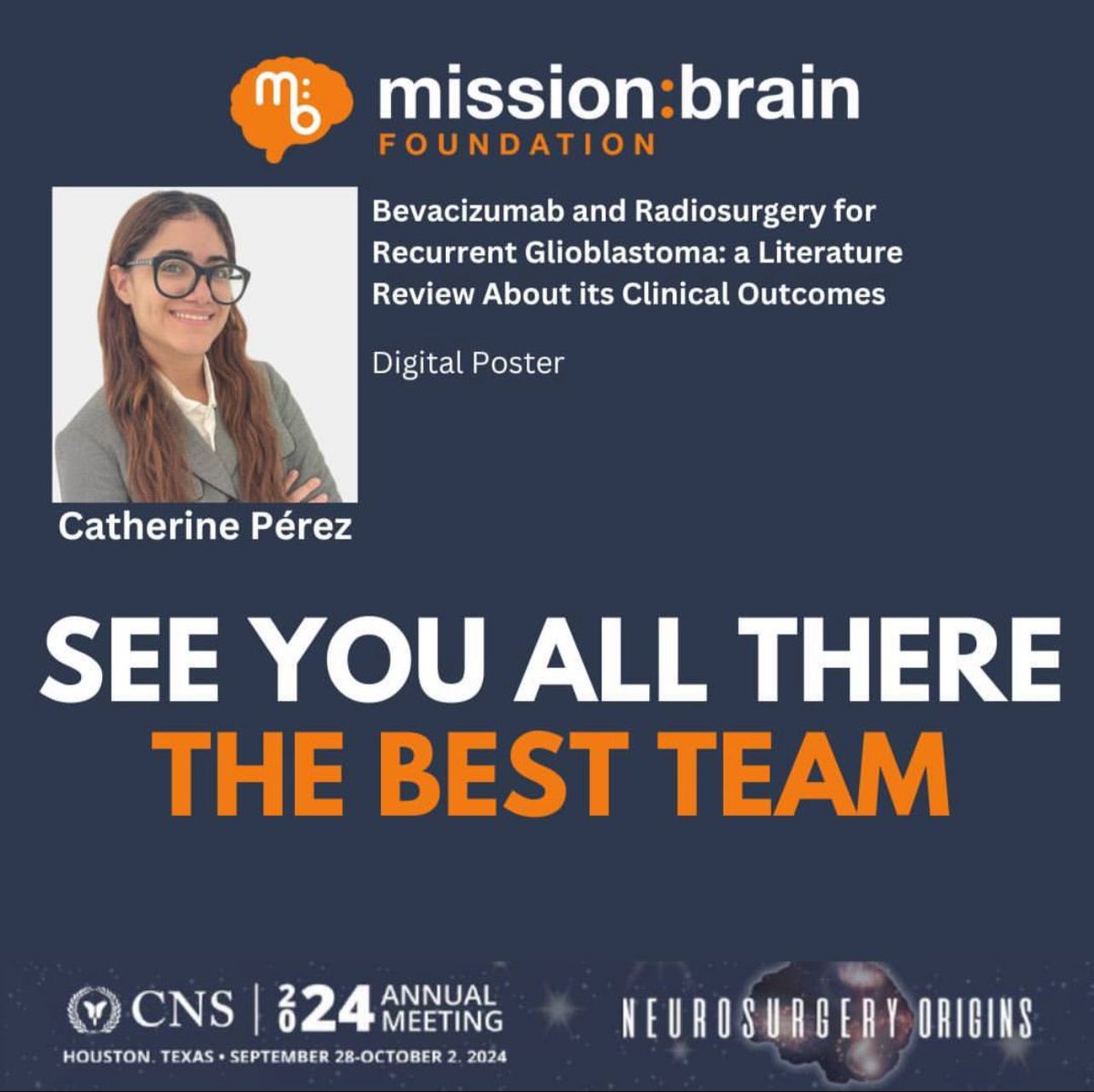 Synaptic_RL's tweet photo. We are proud to announce that 3 students from the Synaptic Research League have been accepted to present a research poster at the Neurosurgery Congress #CNS2024! Congratulations and thanks to Dr. @wrhernandez4 for helping make this achievement possible! #neurosurgery #research https://t.co/SkjjR2t93b