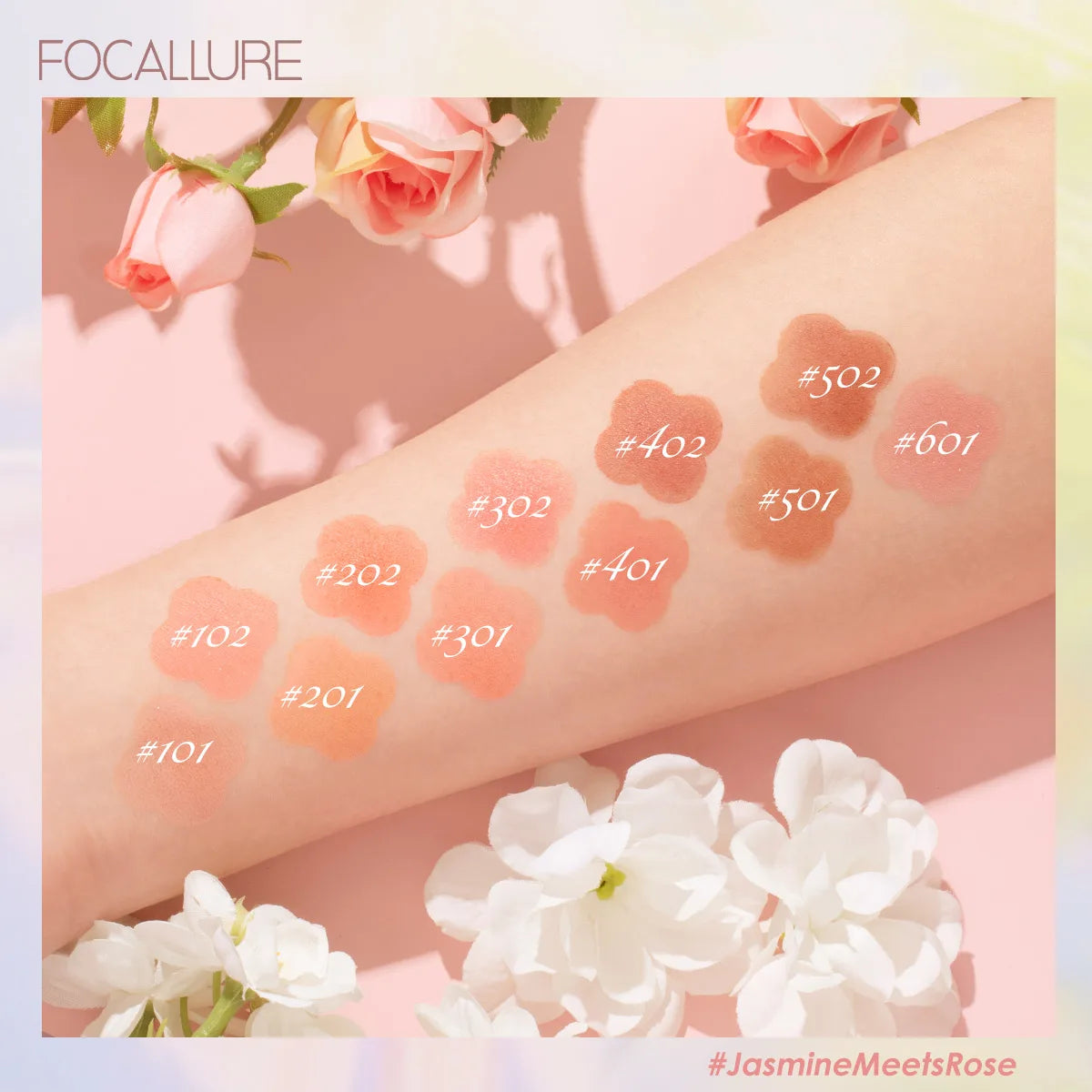 LumiPureShop's tweet photo. 🌹 Blush with a Touch of Elegance! 🌹 Discover FOCALLURE's Perfection Velvet Blush with Jasmine and Rose Essential Oils. Soft, silky, and high-pigmented for a natural finish. Perfect for sensitive skin and available in 11 stunning shades! 💖✨ #FOCALLURE #BlushBeauty #NaturalGlow https://t.co/d6CrAIp9MA