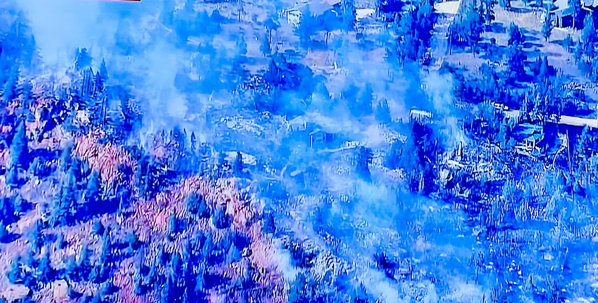 Colorado on fire. Front range communities reeling from 4 fires. Homes burned. 1 dead.