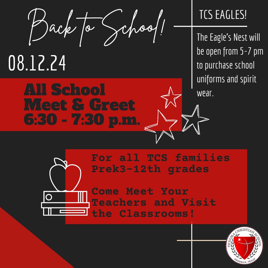 We are excited that school is starting soon. We are ready to have you back on campus!