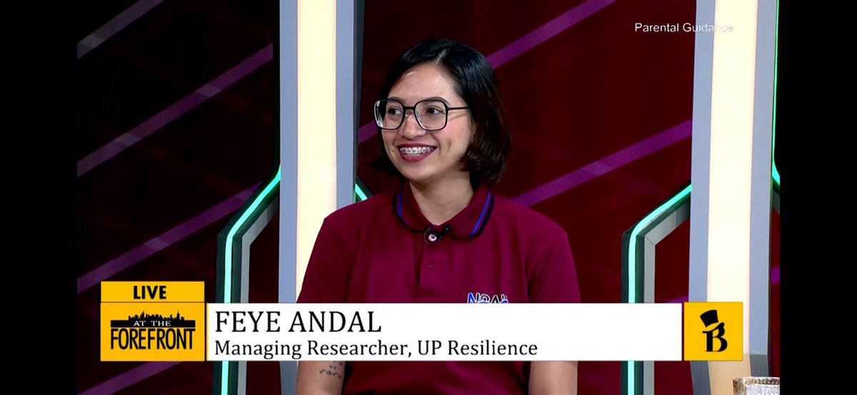 dfeyeandal's tweet photo. First live TV interview 🙈

Yesterday, I had the chance to step in for Dr. Lagmay at a live TV interview. He was invited to talk about the Metro Manila floods.🌊

Meanwhile, I was asked to share my experiences, and motivations working for NOAH. 

Watch: https://t.co/dYHZsVq8yP https://t.co/w5c4sUvH02