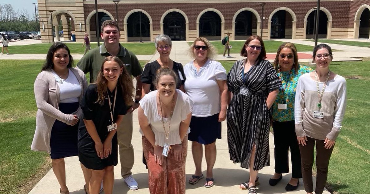 Some of our newest Wildcat teachers today at Intro to CISD. 🖤❤️