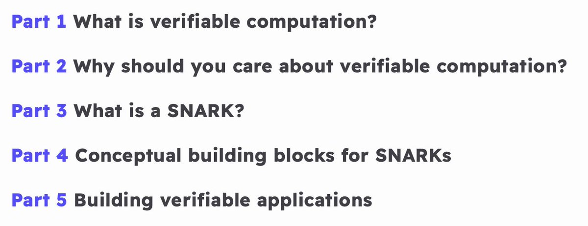 Paul_Gafni's tweet photo. Last weekend, I was chatting with some friends about verifiable computation and wanted to send them more info. 

I couldn't think of an article that matched what I was looking for, so I wrote one. 

🔗⬇️ https://t.co/W8WnBdIwCy