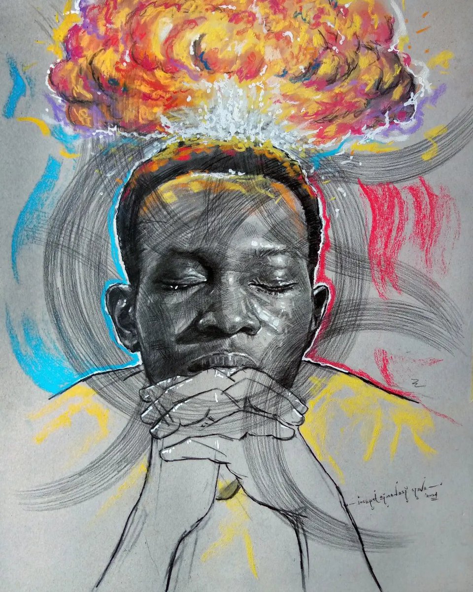 thejosephsteve's tweet photo. #artistscall #art #contemporaryart #fyptwitterviral
#adrawingadaykeepsthedoctoraway
#meditation #emptyyourmind #belikewater
#BruceLee
#TAICHI #zen #thoughts #mixedmedia
#MindsetMatters
"EMPTY YOUR MIND"
Mixed media on paper
18x24 inches
2024 https://t.co/UPuJOv553w
