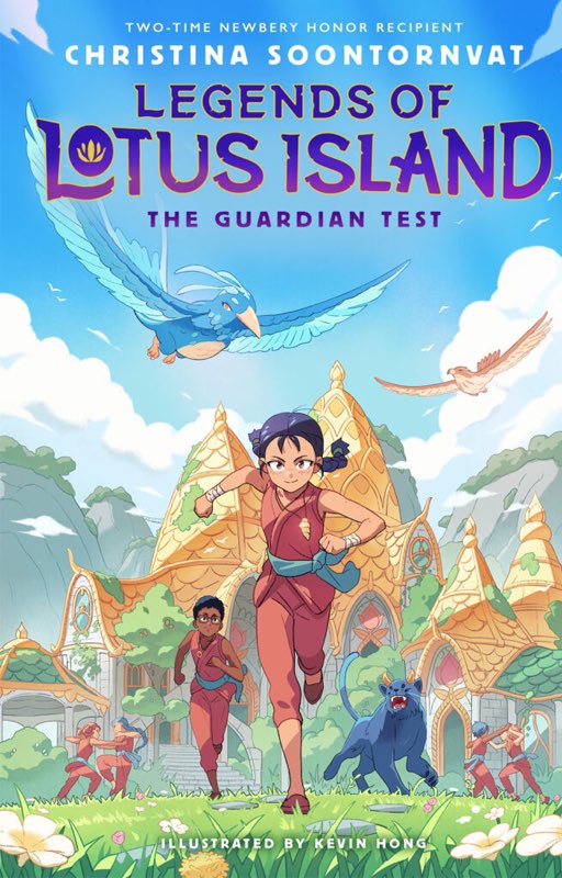 Just finished another <a href="/TBABooks/">TX Bluebonnet Award</a> audiobook: Legends of Lotus Island, The Guardian Test 🌱 by <a href="/soontornvat/">Christina Soontornvat - Updates only</a> Kids will love it! Going to be ordering the rest of the series for the library!