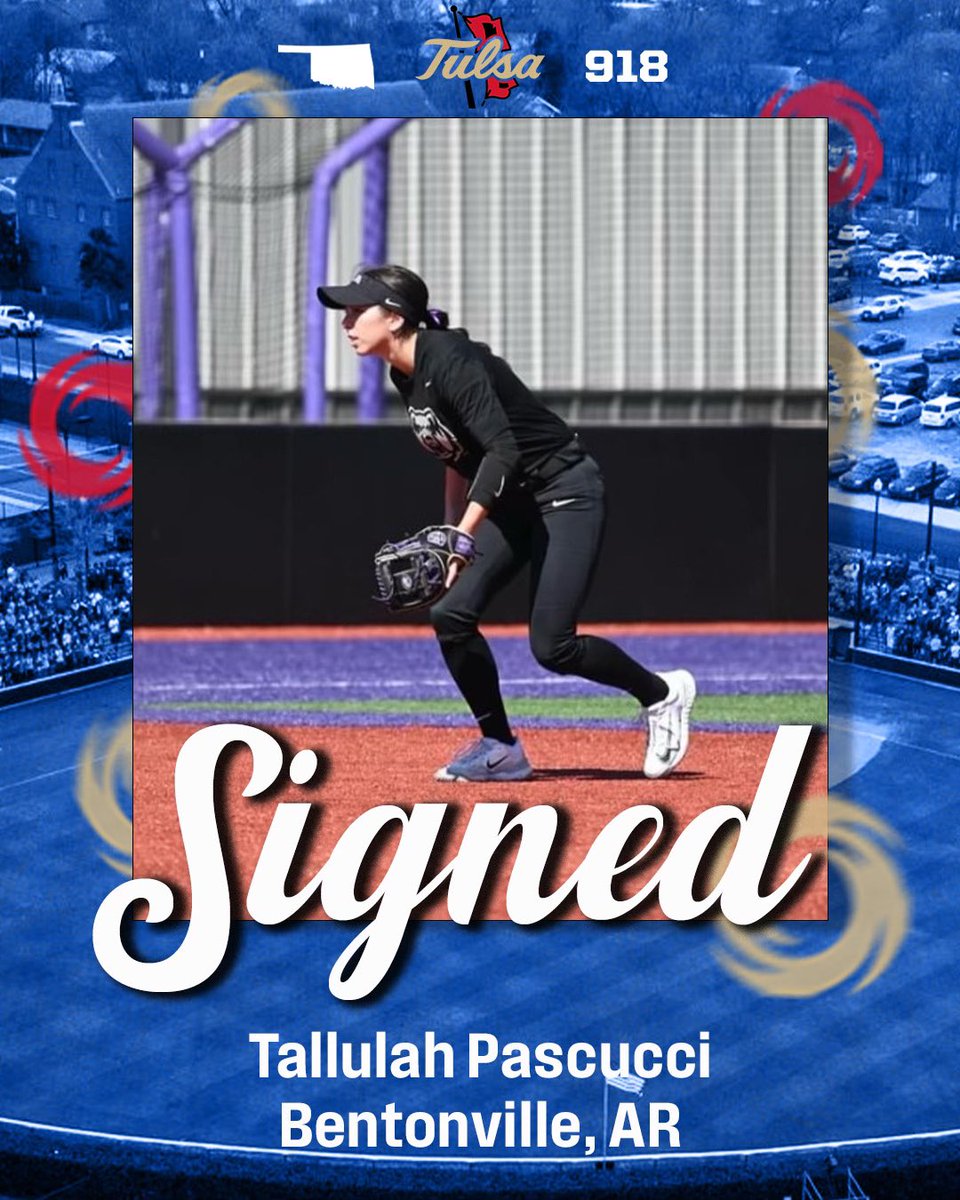 Tulsa Softball (@tulsasoftball) on Twitter photo Going to look good in the blue & gold! 🌀 Welcome home, Tallulah!
#ReignCane | <a href="/tallulahpas/">Tallulah Pascucci</a> Going to look good in the blue & gold! 🌀 Welcome home, Tallulah!
#ReignCane | <a href="/tallulahpas/">Tallulah Pascucci</a>