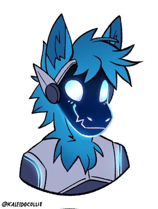 [PAYPAL ONLY] i'm taking MORE flat color bust icon commissions, - 50USD - a piece, mail me (include your paypal email) at kaleidocollieart.com with your references and we'll rock out. 