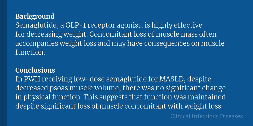 Effects of Semaglutide on Muscle Structure and Function in the SLIM Liver Study

✅ Just Accepted
🔗 bit.ly/3yuZhRD