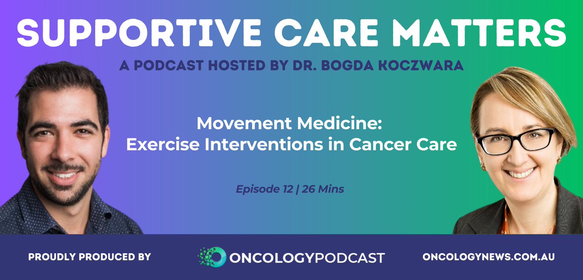 The Daffodil Centre (@daffodilcentre) on Twitter photo Catch <a href="/davemiz_EP/">David Mizrahi, PhD</a> on the #SupportiveCareMatters podcast hosted by <a href="/bogda_koczwara/">Bogda Koczwara 🌻🌻🌻</a>
and produced by <a href="/OncologyNewsAus/">Oncology News Australia</a>.
David shares his work in movement medicine and exercise interventions in cancer care.
🎙️ Listen to the podcast oncologynews.com.au/clinical-focus… Catch <a href="/davemiz_EP/">David Mizrahi, PhD</a> on the #SupportiveCareMatters podcast hosted by <a href="/bogda_koczwara/">Bogda Koczwara 🌻🌻🌻</a>
and produced by <a href="/OncologyNewsAus/">Oncology News Australia</a>.
David shares his work in movement medicine and exercise interventions in cancer care.
🎙️ Listen to the podcast oncologynews.com.au/clinical-focus…
