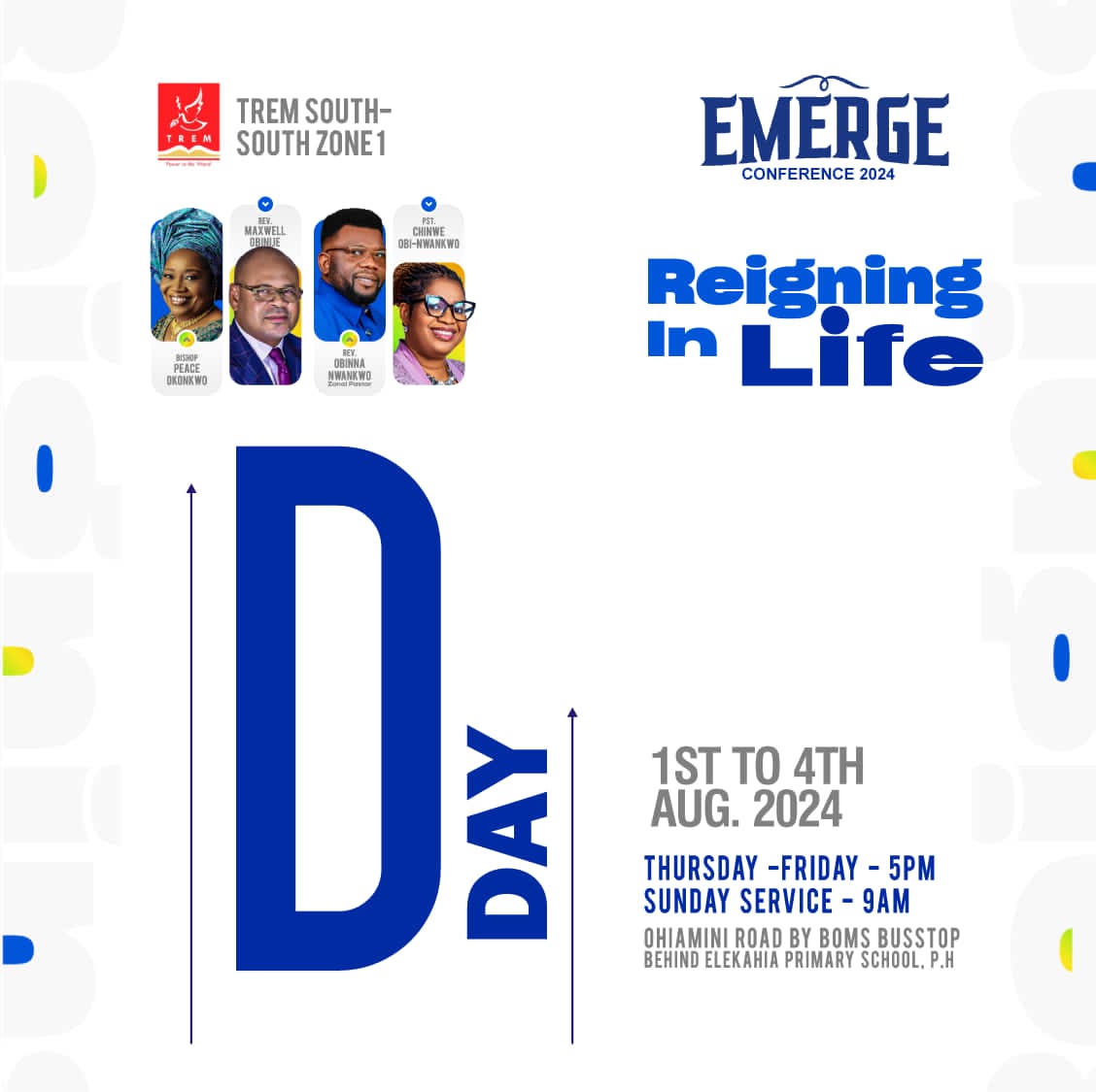 tremphc's tweet photo. Today we start Emerge Conference 2024!
Gloryyyyyyyy 🙌
#Emerge2024
#EmergeConference
#Reigninginlife https://t.co/nQwgFa4G2t