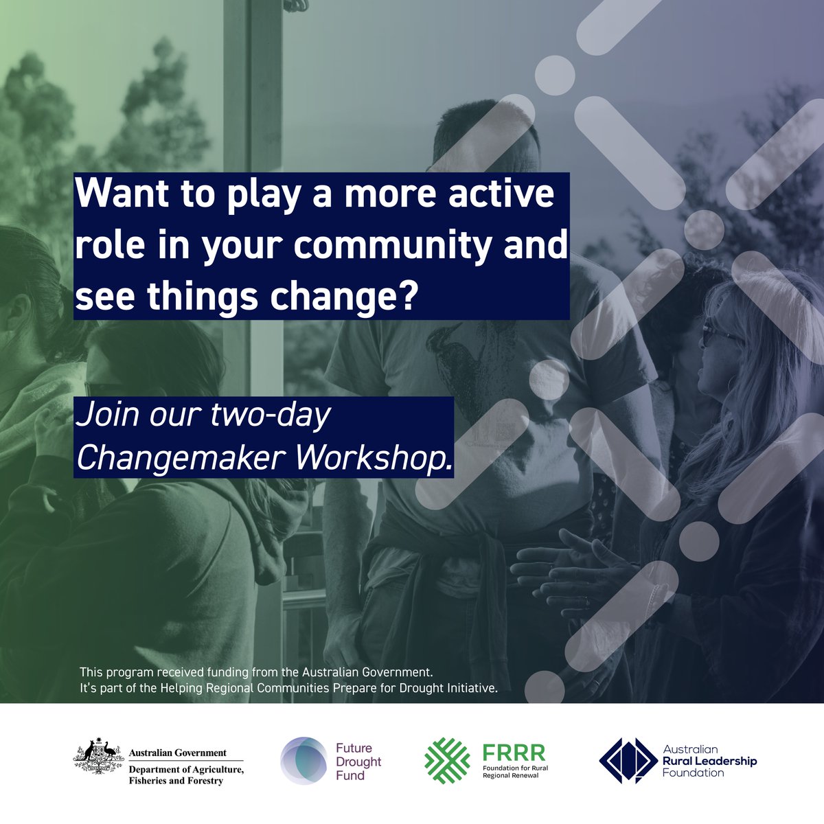 Passionate about your community?  Join the Changemaker Workshop to build leadership skills! 

Register now! 💻 
🔗 Mount Isa: events.humanitix.com/changemaker-wo…
🔗 Cloncurry: events.humanitix.com/changemaker-wo…