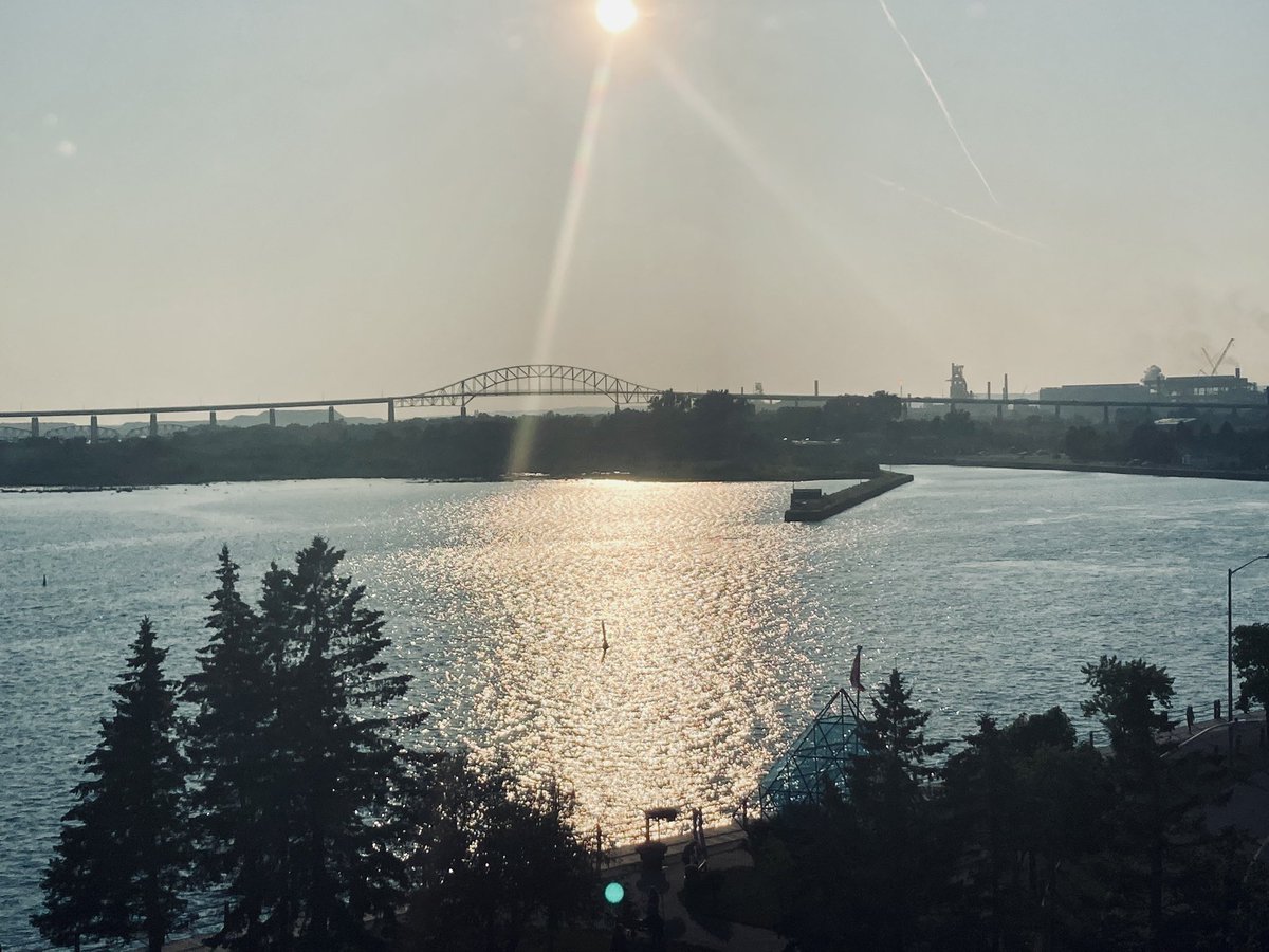 LeanderCampbell's tweet photo. Arrived in The Soo and there’s still sunshine!

Over 900km for #cropmap24 today, fortunately we don’t have to repeat that to get to Sudbury tomorrow!😁 https://t.co/KIzeVjWCsc
