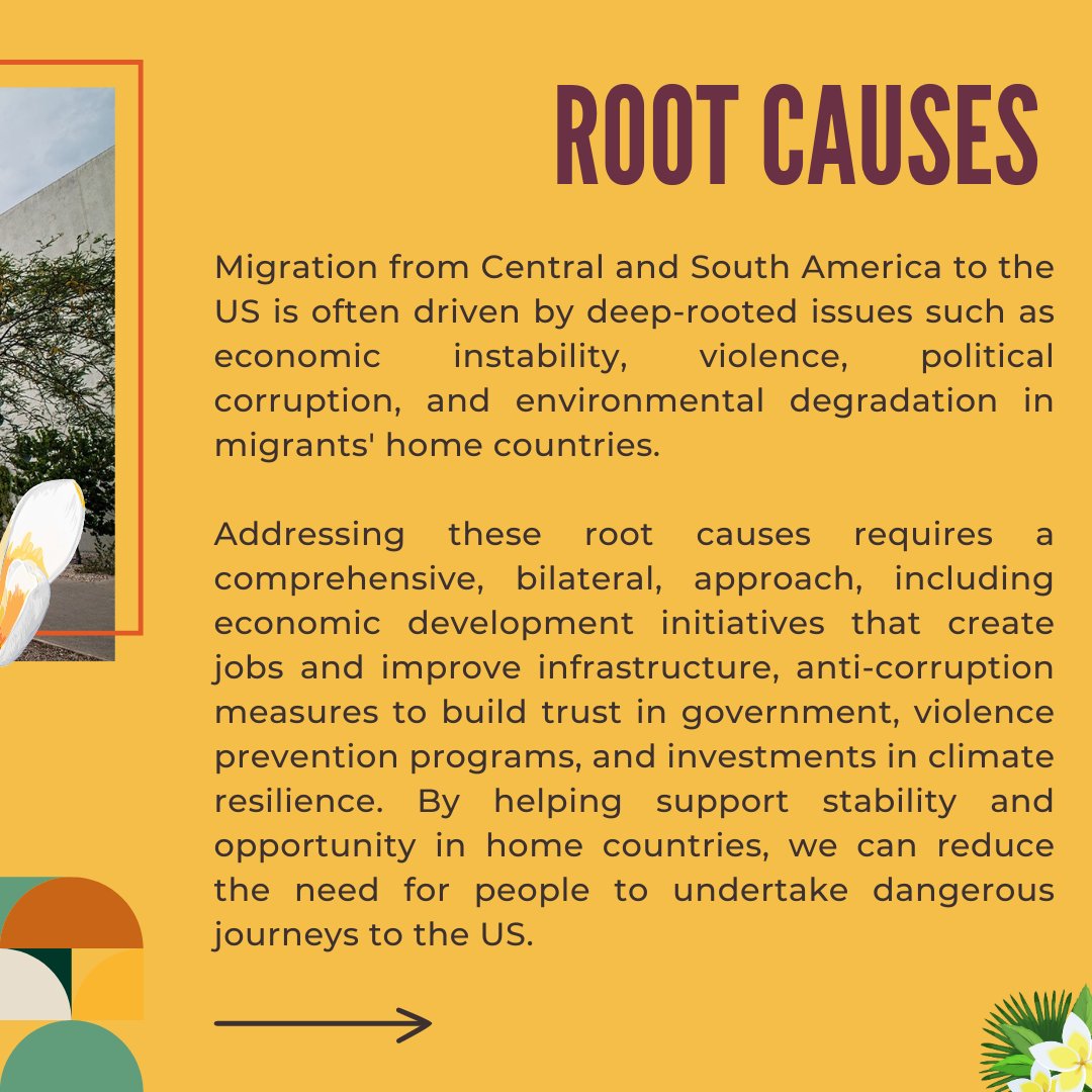 COPALMN's tweet photo. Addressing the root causes of migration is essential for creating lasting change. Advocate for economic development, peace, and climate resilience in Central and South America. #RootCauses #MigrationSolutions #CopalMN #JusticeForAll https://t.co/l2R09uEn8i