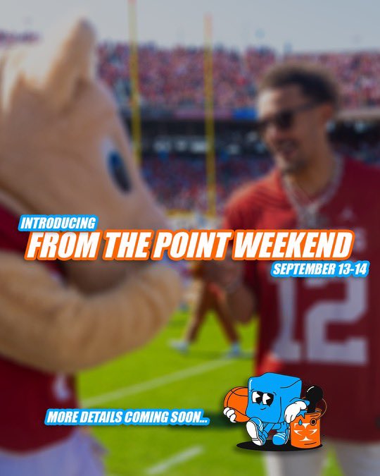 Trae Young (@thetraeyoung) on Twitter photo See Y’all At The Crib‼️🏈🏀🎙️❄️
Save the dates & follow <a href="/fromthepointTY/">FROM THE POINT</a> page for updates next month👀 can’t wait!! See Y’all At The Crib‼️🏈🏀🎙️❄️
Save the dates & follow <a href="/fromthepointTY/">FROM THE POINT</a> page for updates next month👀 can’t wait!!
