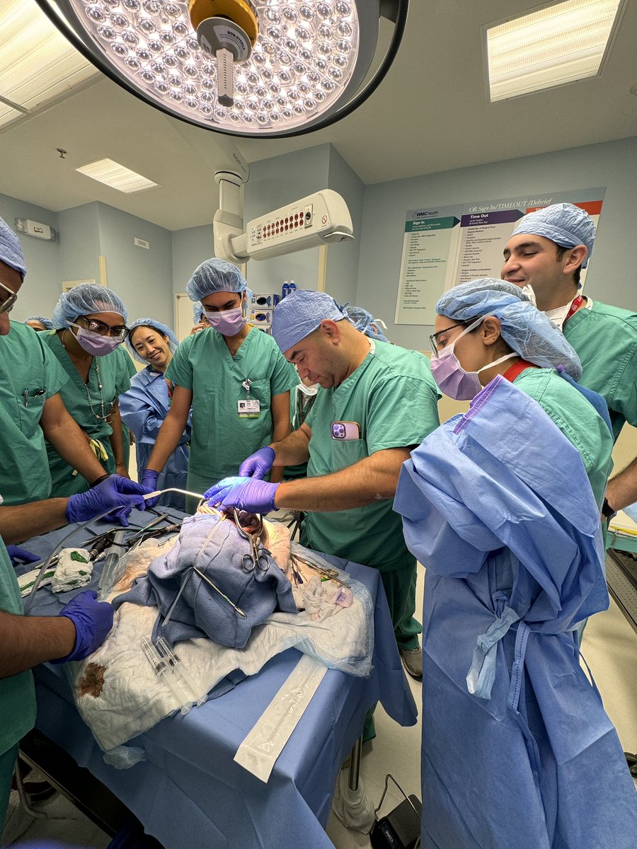 Today our residents participated in a full day cranial cadaver lab courtesy of <a href="/StrykerNS/">Stryker Neurosurgical</a> <a href="/StrykerEndo/">Stryker Endoscopy</a>. Our residents guided by faculty mentors practiced various approaches including far lateral, supraorbital eyebrow, and endonasal approaches with our ENT colleague Dr. Johnson