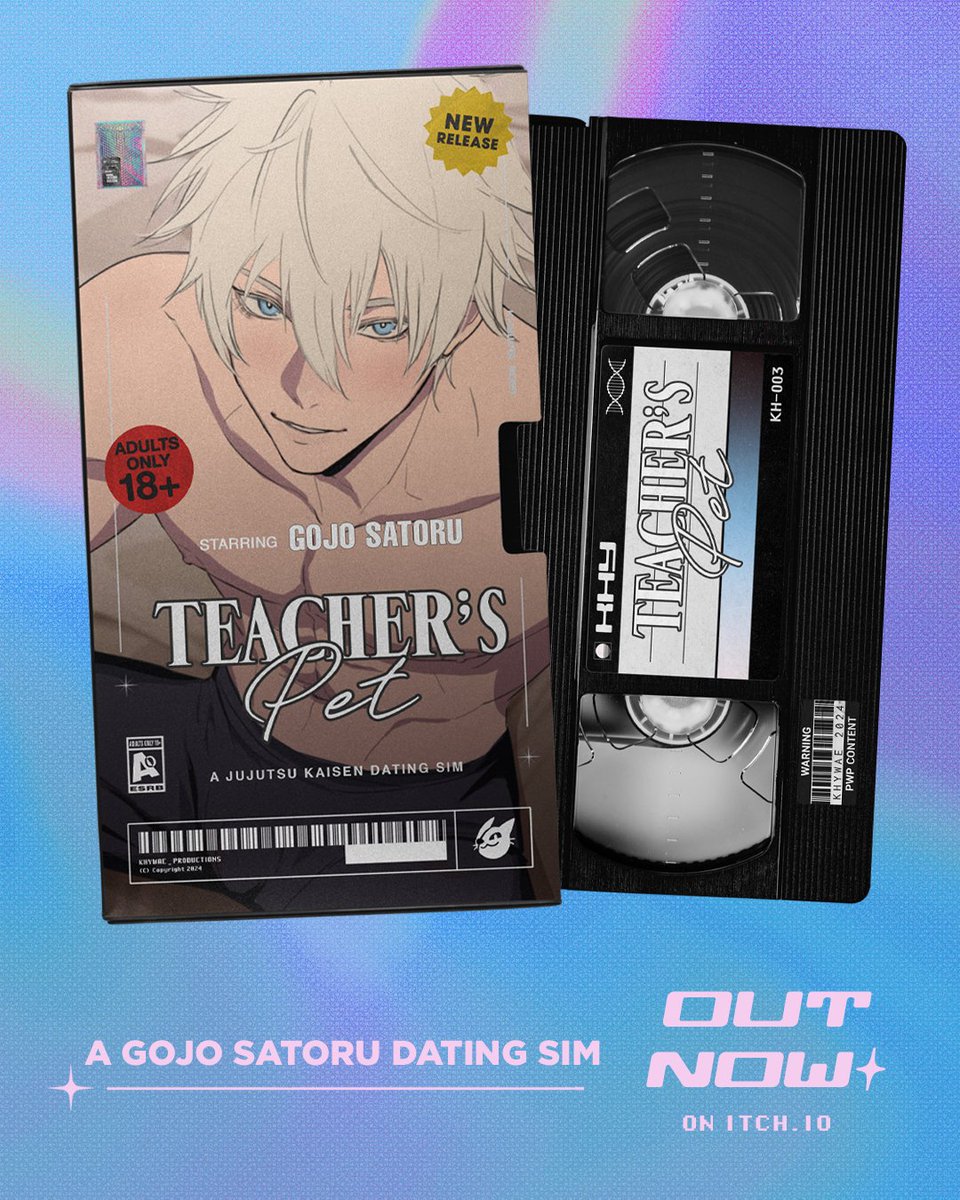 khywae's tweet photo. Gojo Satoru needs a new teacher. Will you be the mentor he needs, or something more? Teacher's Pet is out now on https://t.co/t7mfn88WXb! Enjoy ♡ https://t.co/U5dBKCcKeW https://t.co/qgb1mP1Cco