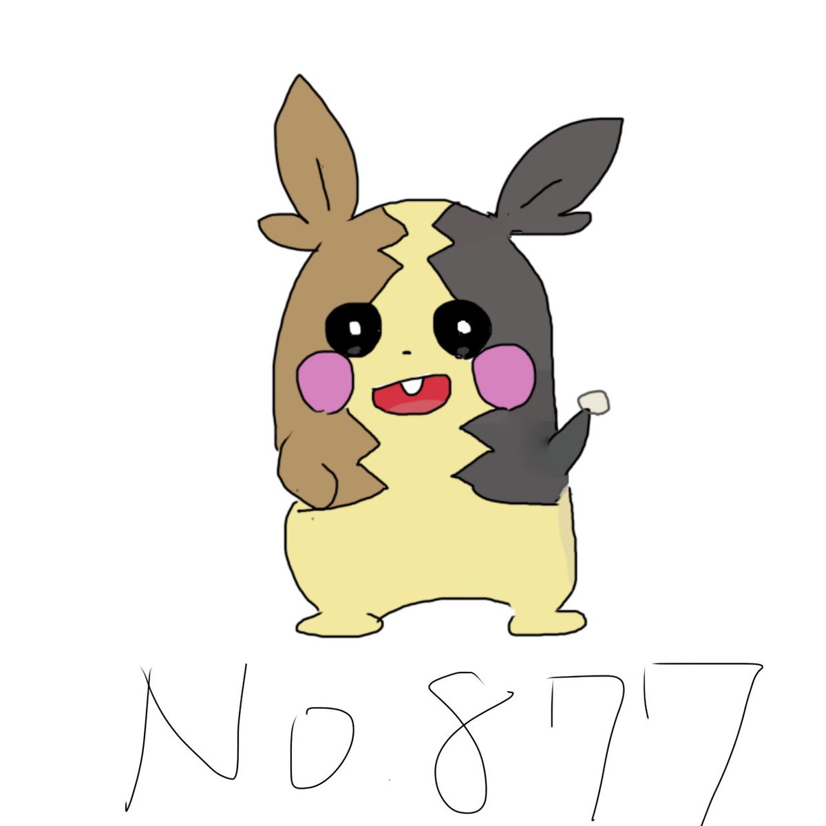 samuraiking1215's tweet photo. 毎日ポケモンお絵描きチャレンジ
5日目
図鑑No.877
俺が描くとなんか可愛く無いww
#ポケモン
#お絵描き
#モルペコ https://t.co/oIoThwKbMz