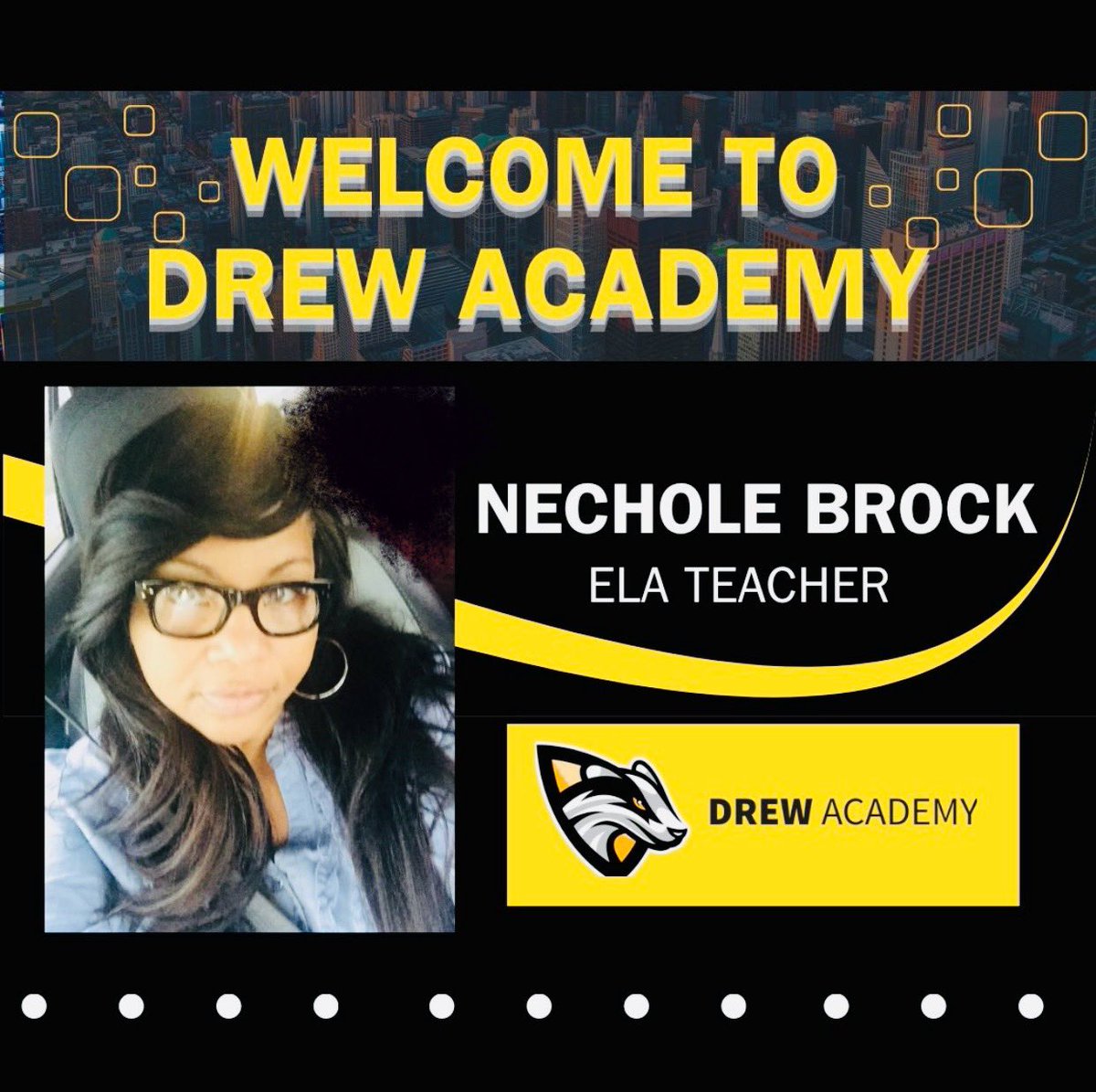 BrockNechole's tweet photo. It’s OFFICIAL!!!!! Thank you @ShotwellMS_AISD literally “some” of my BEST teaching experiences by far. God Blessed me with many lessons between those walls. NOW it’s time for new beginnings with my NEW family @Drew_AISD @MrJNickerson SUPER DUPER EXCITED ♥️♠️♠️@AldineISD #PDlove https://t.co/6o38pyumPr