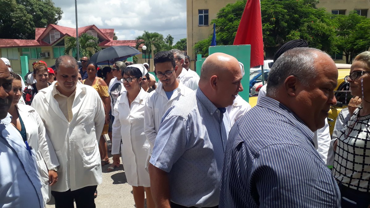 Hoy acompañamos al miembro del Buró Político y Secretario de Organización del CC <a href="/PartidoPCC/">Partido Comunista de Cuba</a> <a href="/DrRobertoMOjeda/">Dr. Roberto Morales Ojeda</a> en visita de trabajo a la provincia de Camagüey para chequear en el terreno temas de interés económico y social. #GenteQueSuma #EstaEsLaRevolución