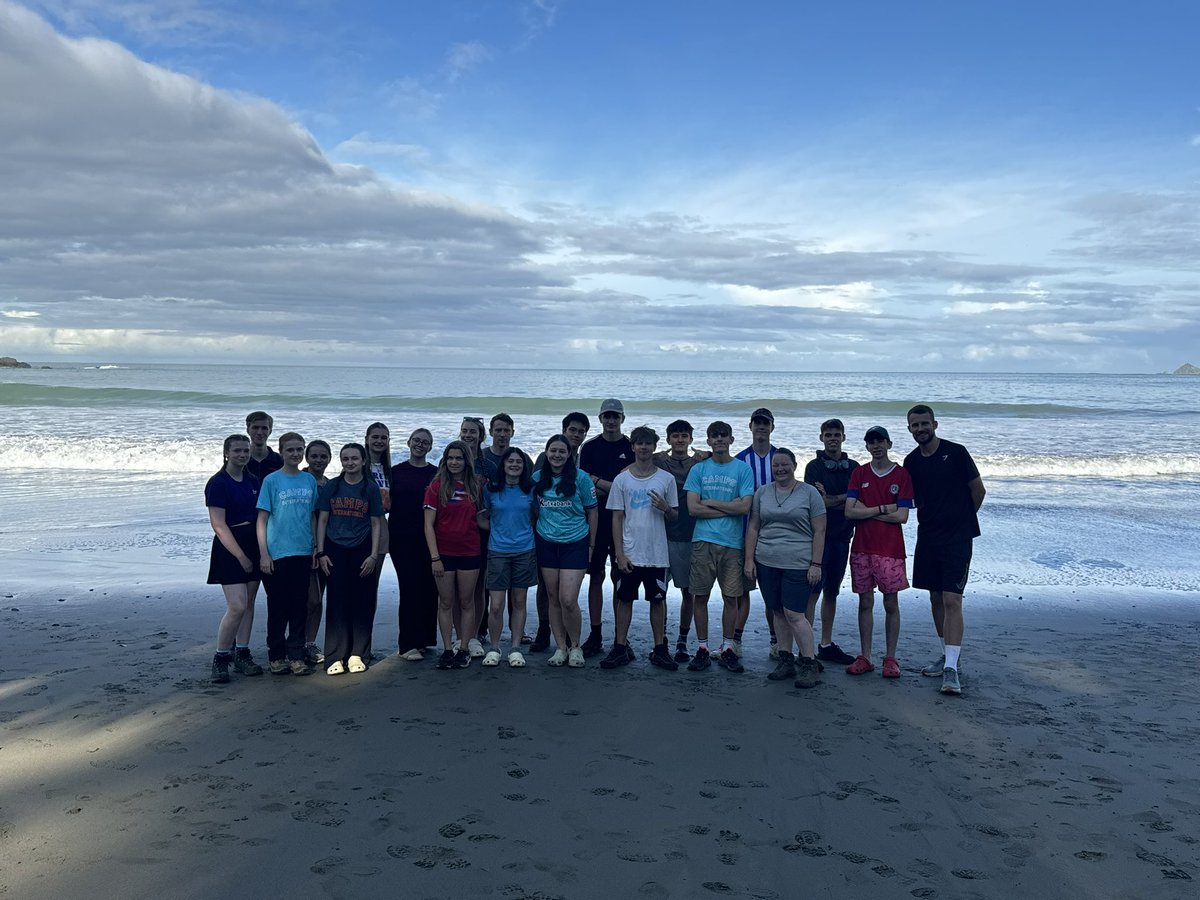 SassySENDCo's tweet photo. #teamboa left their 4th camp this morning and said goodbye to the beach. They have arrived at their last camp and settled in, before receiving an induction about the project work they will be completing and a game of football with the locals. https://t.co/4kWyr6kYHY