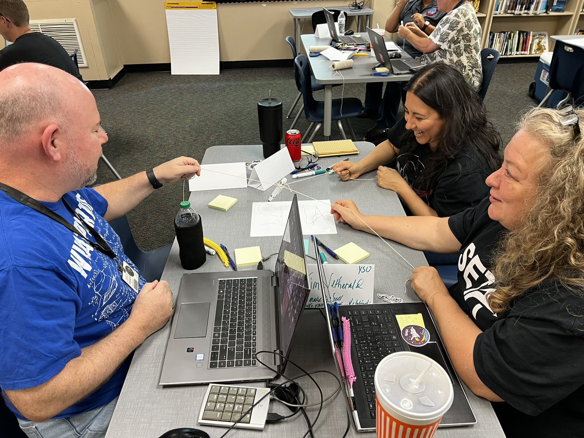 SETA teachers hard at work during today’s planning session. Encouraging words and vision from our fearless leaders. @setaneisd