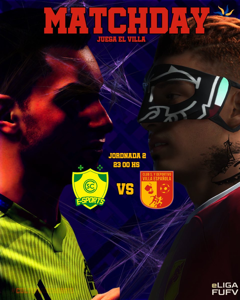 Villa Española eSports (@villaespesports) on Twitter photo Vuelve a rodar <a href="/AUDVesports/">Asociación Uruguaya de Deportes Virtuales</a>
Comienza la liga
Y estos son nuestros rivales para hoy
#CulturaDeBarrio💜❤️💛 Vuelve a rodar <a href="/AUDVesports/">Asociación Uruguaya de Deportes Virtuales</a>
Comienza la liga
Y estos son nuestros rivales para hoy
#CulturaDeBarrio💜❤️💛