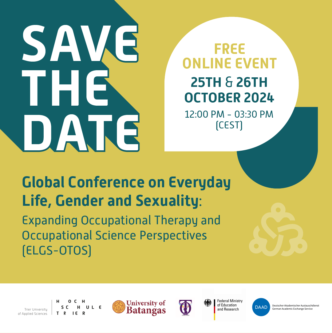 SexgenO's tweet photo. Save the Date!
Join us for the free online event "Global Conference on Everyday Life, Gender and Sexuality" on 25th and 26th October 2024,  and discuss important topics related to the conference focus with us. You will find more information about the event on our website soon. https://t.co/IZVQqpwxrY