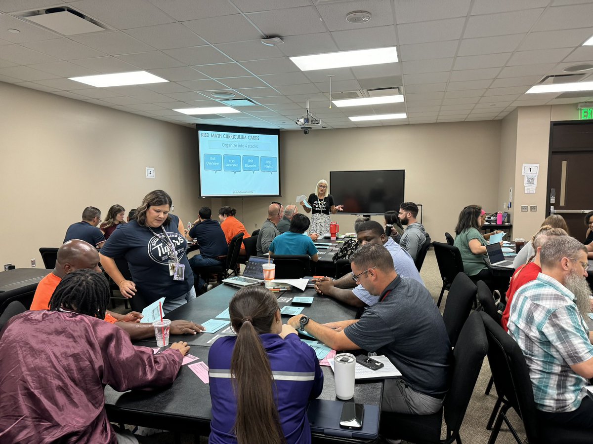 Melanie_Walton1's tweet image. What an amazing day with new #kleinmath educators! Looking forward to seeing you all this year in your classrooms building a love of math and learning.