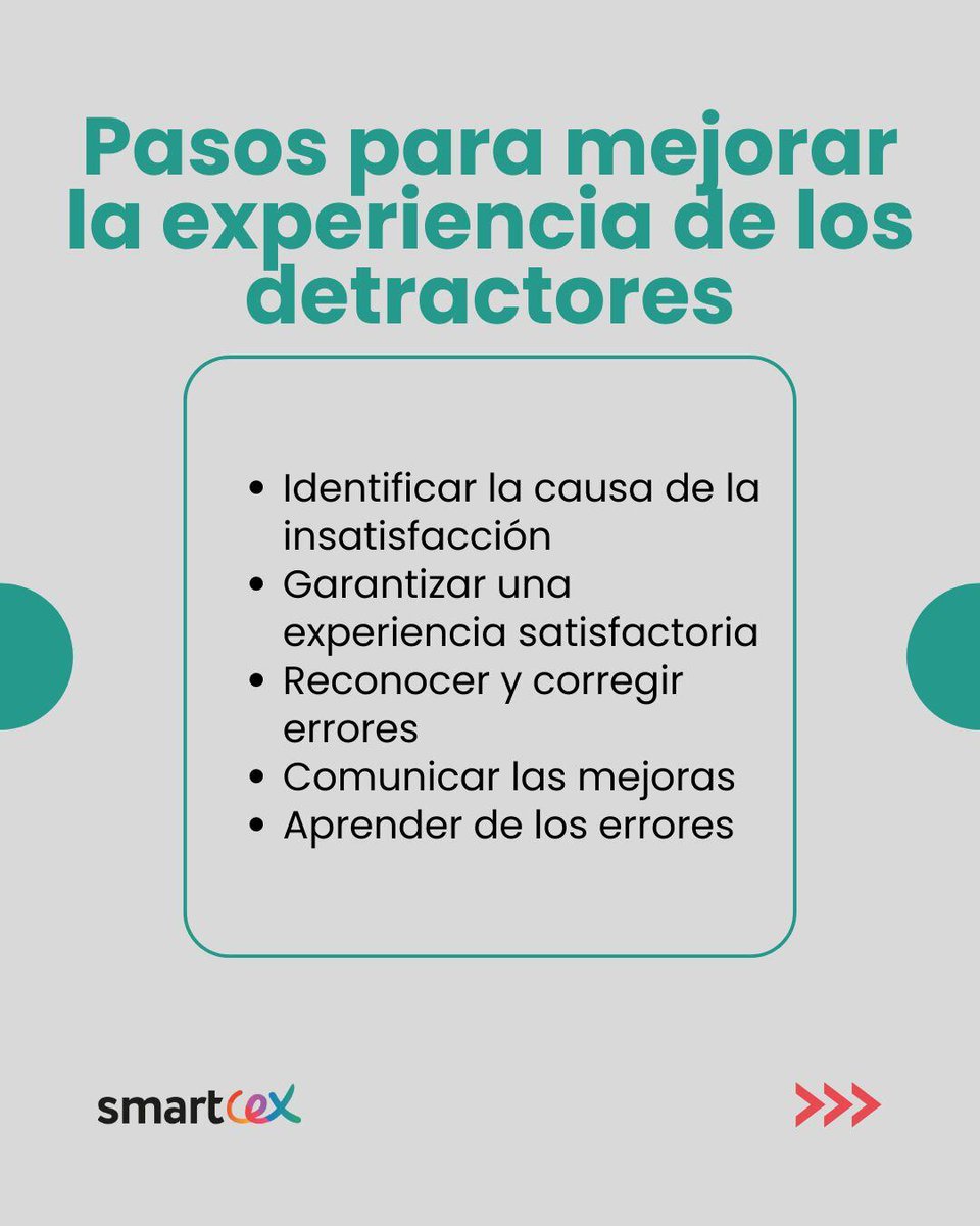 Entender y gestionar a los #detractores es clave para mejorar la #experienciadelcliente y potenciar el crecimiento de tu negocio. Convierte los comentarios negativos en oportunidades.🏅

Descubre cómo implementar un plan eficaz para gestionarlos 📈👉  eu1.hubs.ly/H0brZgn0