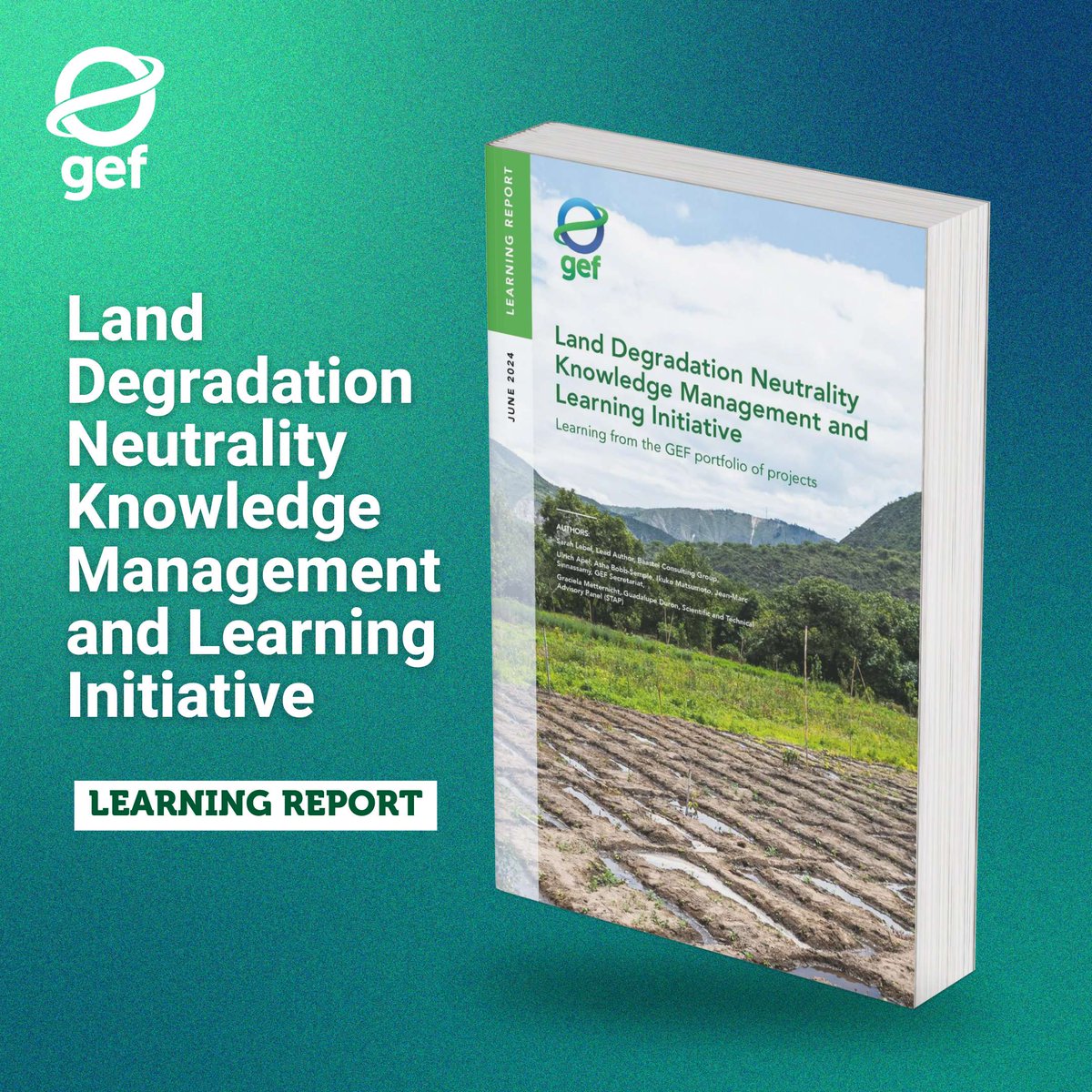 Land Degradation Neutrality is a global commitment to prevent and reverse activities that negatively impact soil and land quality &amp; productivity.

This report details lessons learned from <a href="/theGEF/">Global Environment Facility (GEF)</a>’s portfolio of 67 projects.

wrld.bg/giIL50SsjJj