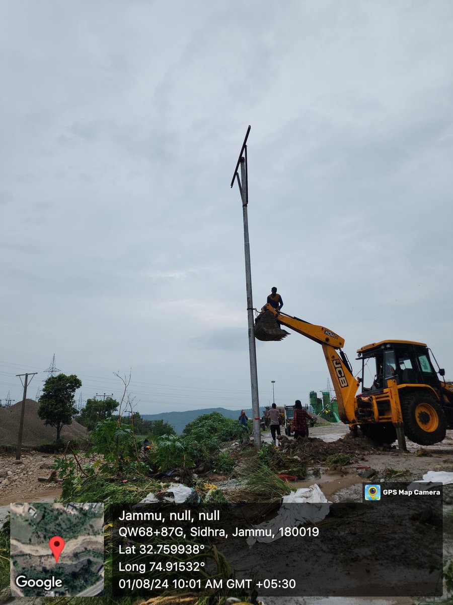 Xenstd2jpdcl's tweet image. Restoration work of 33KV Malhori - Jagir line under way. Likely to take 3-4 hours
