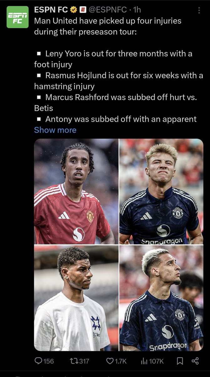 KhalidReza13's tweet photo. How the f*** we are gonna end this season in top 4??? https://t.co/WwnIEmfPpk
