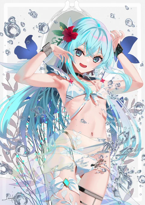 うちのこのこのこの水着 