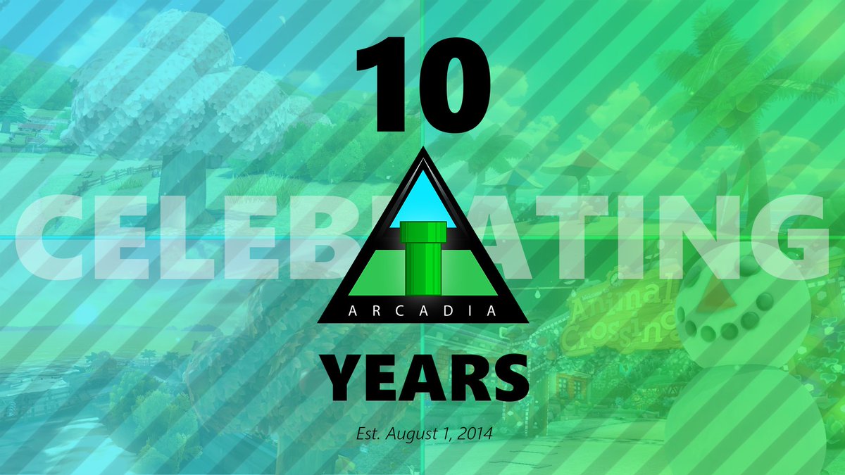 ArcadiaMK's tweet image. Today marks 10 years since Arcadia was established on August 1, 2014.

What simply began as a Mario Kart team became something much greater — a family. It's given way to so many memories that we will always cherish.

Thanks to everyone who has been part of our journey!

#PipeUp⬆️