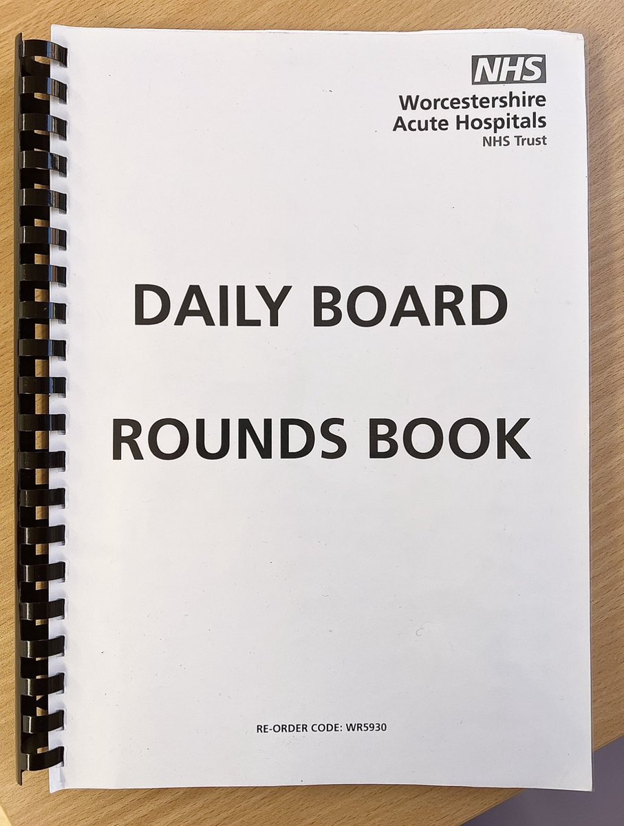 Raymond Padilla (@padillaraymond5) on Twitter photo In Acute Frailty Unit <a href="/WorcsAcuteNHS/">Worcestershire Acute NHS</a>, a structured board round book was developed for a more efficient care process for patients. Patients get to go home sooner & MDT works more effectively.
Onward to more cutting edge practices in patient care on the ward! In Acute Frailty Unit <a href="/WorcsAcuteNHS/">Worcestershire Acute NHS</a>, a structured board round book was developed for a more efficient care process for patients. Patients get to go home sooner & MDT works more effectively.
Onward to more cutting edge practices in patient care on the ward!
