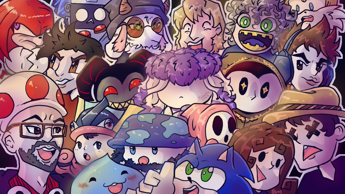 twoeliz's tweet image. Thank you all for the raids , donations and hanging out! It was a fun birth month event!!

#groupdrawing #streamingcommunity #twitch #rumble #sonic #tails  #knuckles