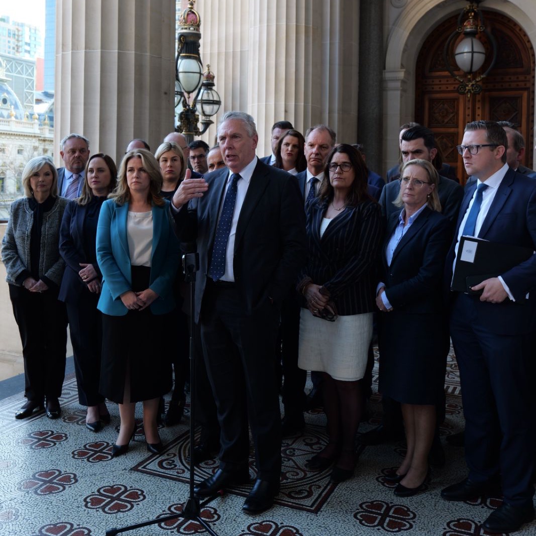 Premier Allan won't say what she knew about CFMEU misconduct. This is unacceptable while the Labor Government receive millions from them in donations. Today we made a stand by walking out of Question Time on behalf of our communities who deserve the truth. #springst