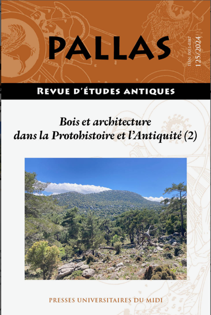 Les actes des journées d'études “Bois et architecture dans la Protohistoire et l’Antiquité (2)”, co-édités par <a href="/GEODE8/">GEODE_Lab</a> , sont parus dans  la revue PALLAS (PUM). Contributions de Vanessa Py-Saragaglia, Lison Chassaing et Mélanie Saulnier @. pum.univ-tlse2.fr/produit/bois-e…
<a href="/CNRS_Toulouse/">CNRS Occitanie Ouest</a> @