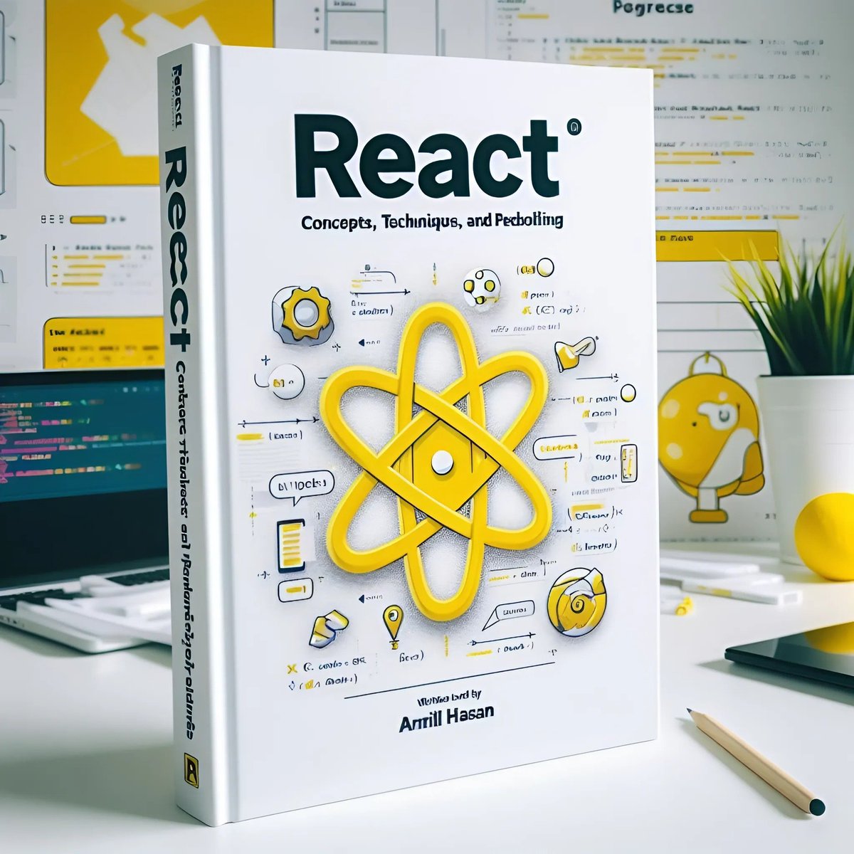 REACT is hard to learn.

But, this PDF book will make it easy!

I wrote a PDF book to make learning React easy.

Get a FREE copy of my #React PDF book.

𝐖𝐨𝐫𝐭𝐡 $39, 𝐛𝐮𝐭 𝐟𝐫𝐞𝐞 𝐭𝐨𝐝𝐚𝐲!

To get it, just:

1. Like &amp; RT
2. Comment “R”
3. Follow me <a href="/codeMdSanto/">Md Santo</a> check DM