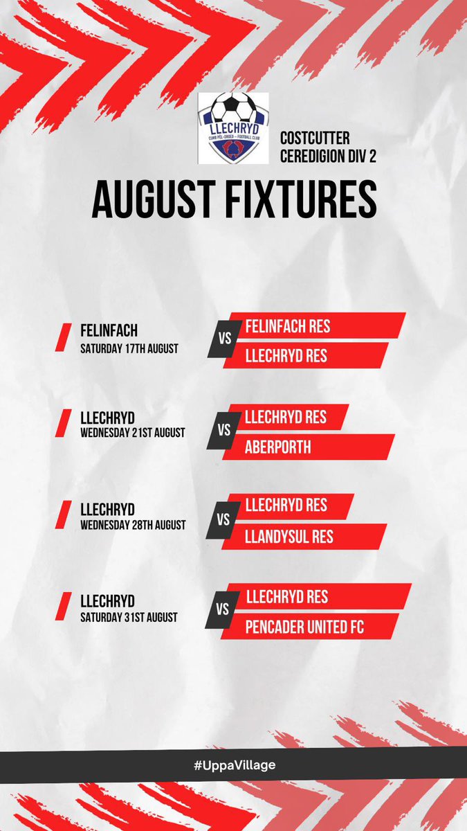 Llechryd AFC (@llechrydafc) on Twitter photo 