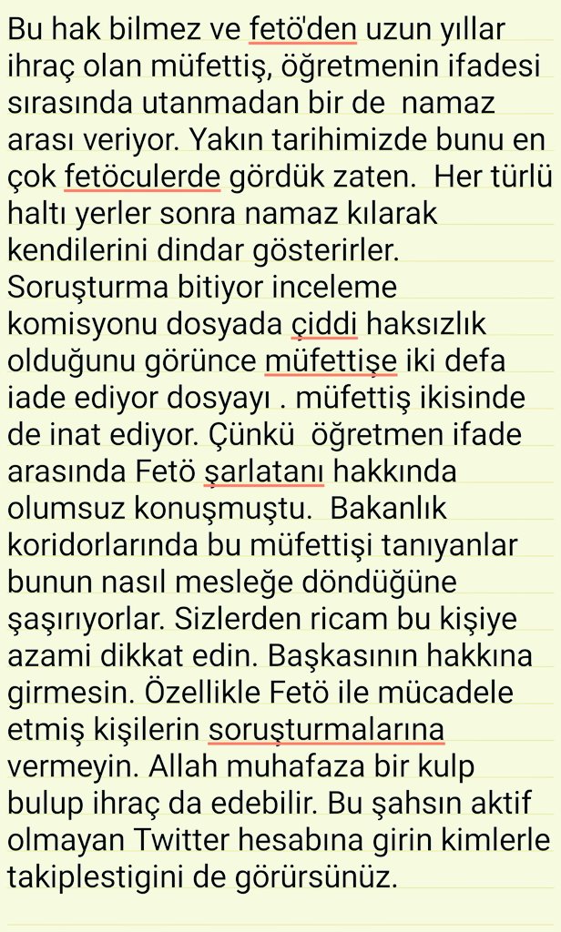 abozk's tweet photo. @AliYerlikaya Sayın bakanım göreve dönen ve FETÖ'ye laf söyleyenlere elindeki yetki kadar zarar vermeye çalışanlar var. @tcmeb @adalet_bakanlik @MersinMEM @iletisim @RTErdogan @akpartimersin @MersinValiligi @TC_icisleri @cemkucuk55 @nedimsener2010 https://t.co/gxo0x2aFlY