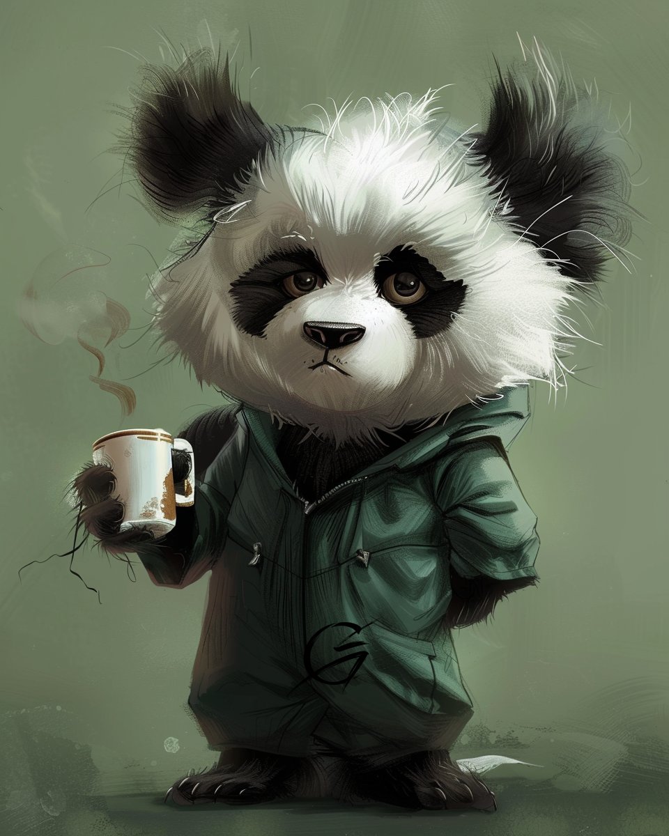 g_art_official's tweet photo. Even this panda can't face Thursday without a caffeine fix! Coffee first, then we deal with the day.
#caricature #caricatures #caricatureartist #ThursdayThoughts #CoffeeFix #PandaProblems #DigitalArt #MorningMood #CuteCaricature #CharacterDesign #SleepyPanda #CaffeineKick https://t.co/crXKmcxyxd