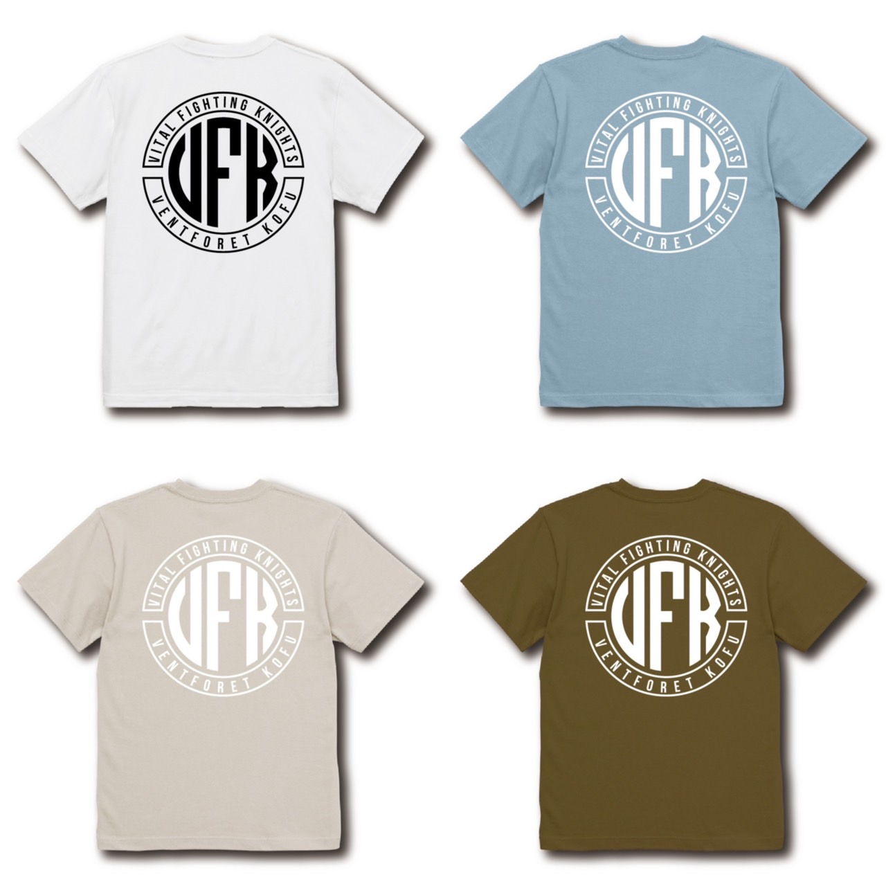 【VFKファン必見！】ヴァンフォーレ甲府J1F初戦記念Tシャツ Jリーグ ヴァンフォーレ甲府応援ウェア 甲Tシャツ サッカー