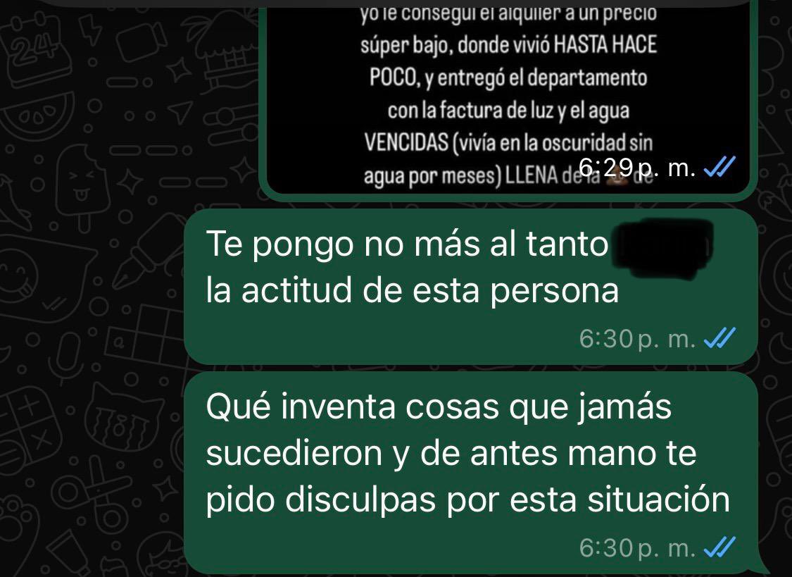 adrianabenitz's tweet photo. Acá están las pruebas. Una vez más, es evidente que está mintiendo descaradamente, como es costumbre, con la única intención de injuriar y causar daño. https://t.co/u3u9IU19Ja