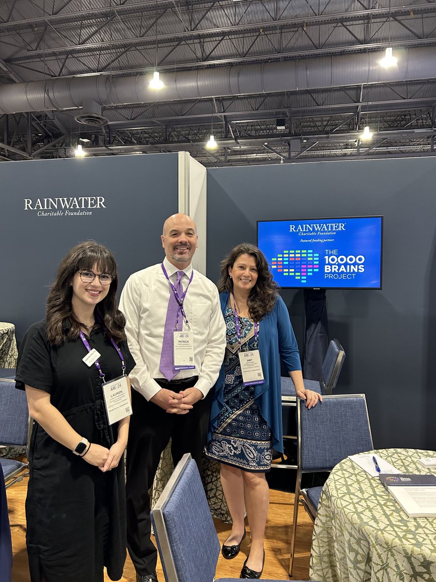 Patrick Brannelly (@pjbrannelly) on Twitter photo Thank you again to <a href="/RCFNeuro/">The Rainwater Charitable Foundation</a> for hosting ā¦<a href="/10kbrains/">The 10,000 Brains Project</a>ā© in your booth at #AAIC24. Together we can achieve great things for patients in need. Thank you again to <a href="/RCFNeuro/">The Rainwater Charitable Foundation</a> for hosting ā¦<a href="/10kbrains/">The 10,000 Brains Project</a>ā© in your booth at #AAIC24. Together we can achieve great things for patients in need.