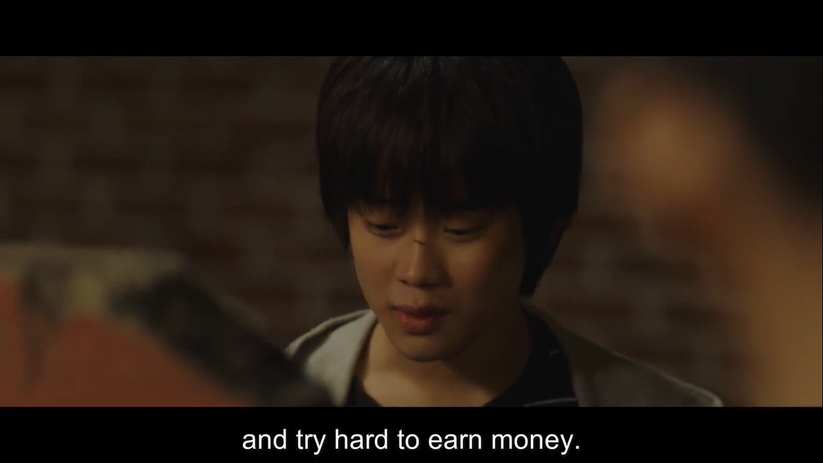 gemsofkdrama's tweet photo. please... this kid went through so much at such a young age. his story was revealed in the 10th episode, i was glad to know more about him aside from being a good fighter, i got to see him smile and have hope! why did it had to end like that?! #TheKingofPigs https://t.co/jiCifbAiCK