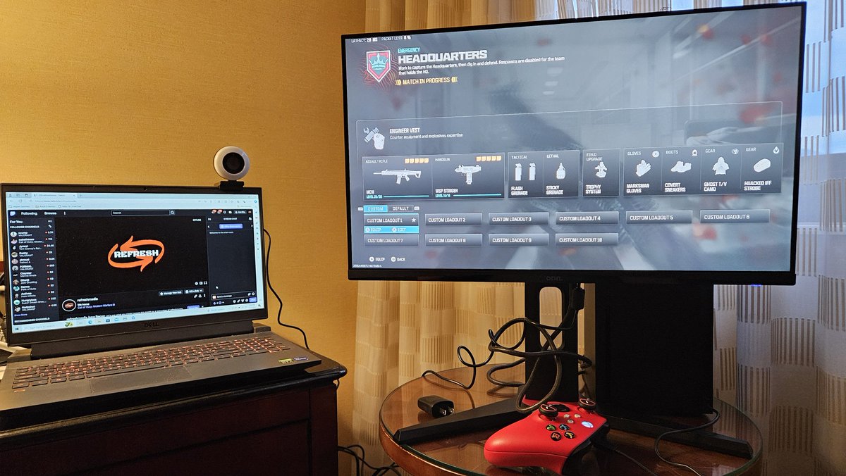 REFRESHgglive's tweet photo. Hotel stream now! https://t.co/QKEOcDBlDc  playing some #cod #LFTG https://t.co/lONzOgeMPx
