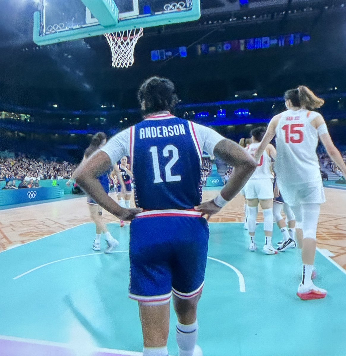 Wild watching <a href="/Iron_MikeMA/">Coach Mike Anderson</a> (and Marcheita) daughter, Yvonne Anderson, playing in the Olympics. It seems like yesterday that she was schooling all the boys at Coach Richardsons basketball camp. We are all so proud of her!