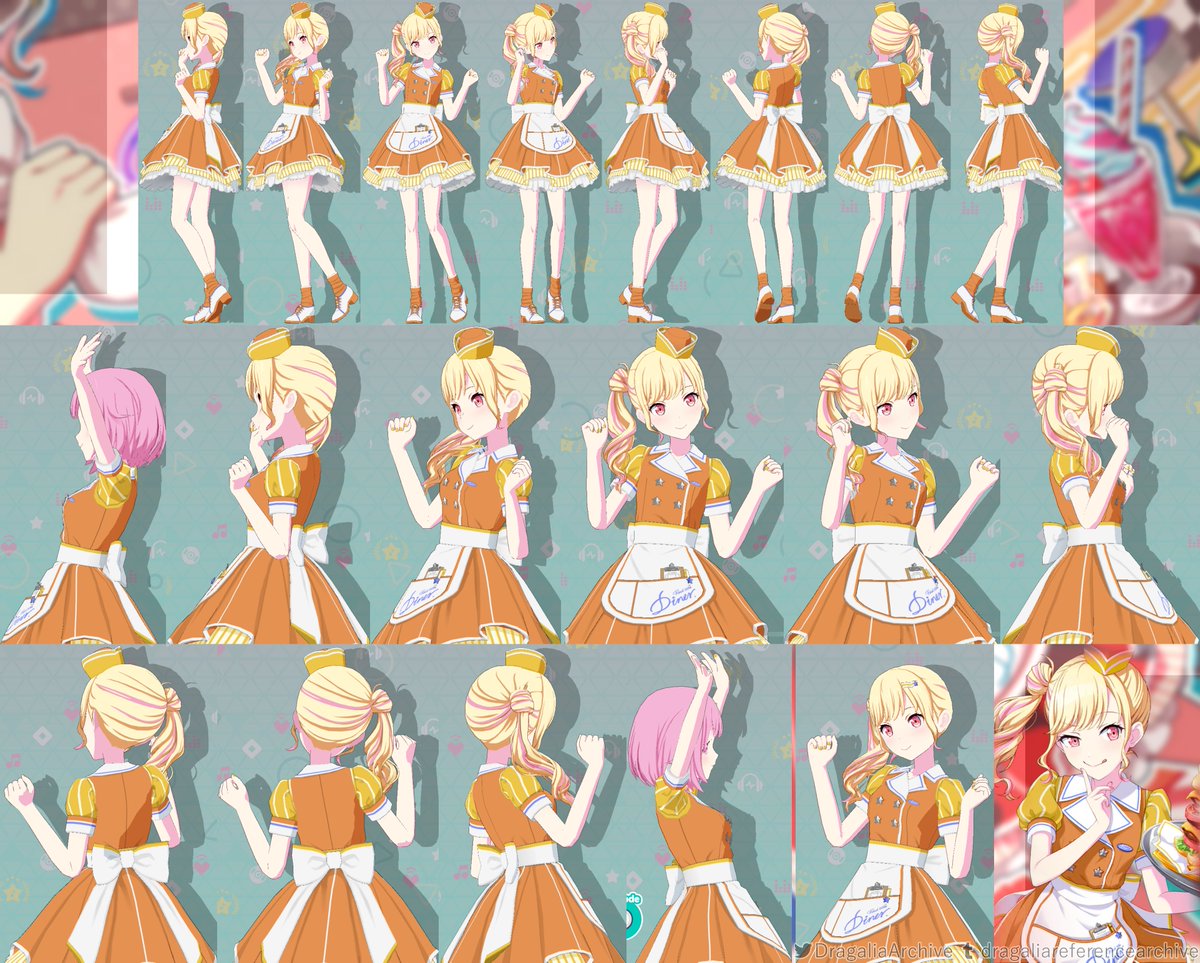 Model references for Deliver Smiles / Peeking Around The Partition