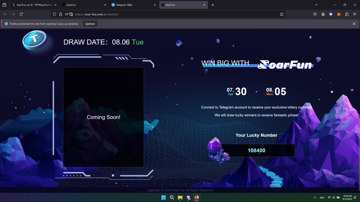 0xollive's tweet photo. @SoarFunToken 108400 https://t.co/NCjqiwODPf